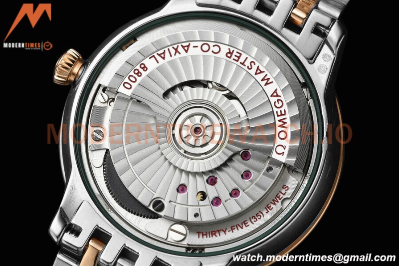 Omega - De Ville Prestige Ladies 34mm SS/RG Blue VSF A8800