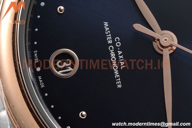 Omega - De Ville Prestige Ladies 34mm SS/RG Blue VSF A8800