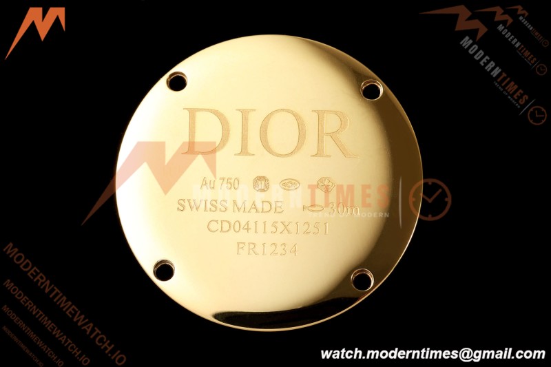 Dior - La D DE Dior 25mm Dia YG/YG  Diamond Dial K11F Quartz