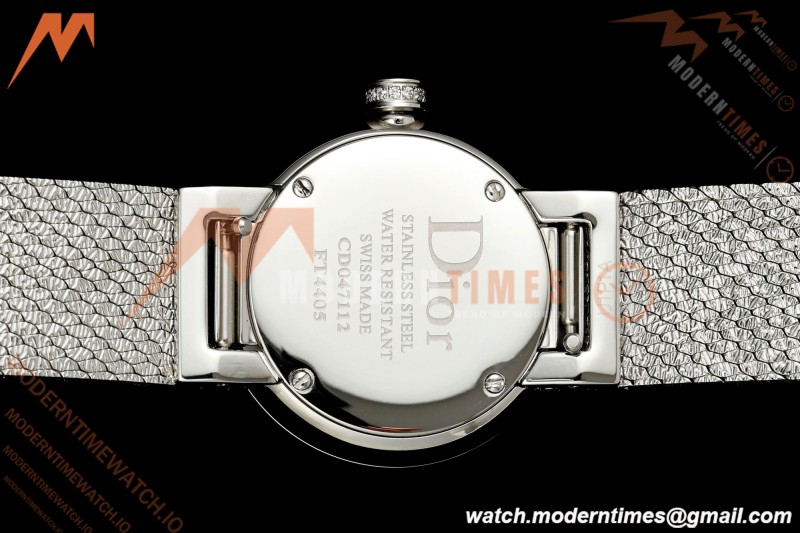 Dior - La D DE Dior 25mm SS/SS Blue Mother-of-Pearl Dial K11F Quartz