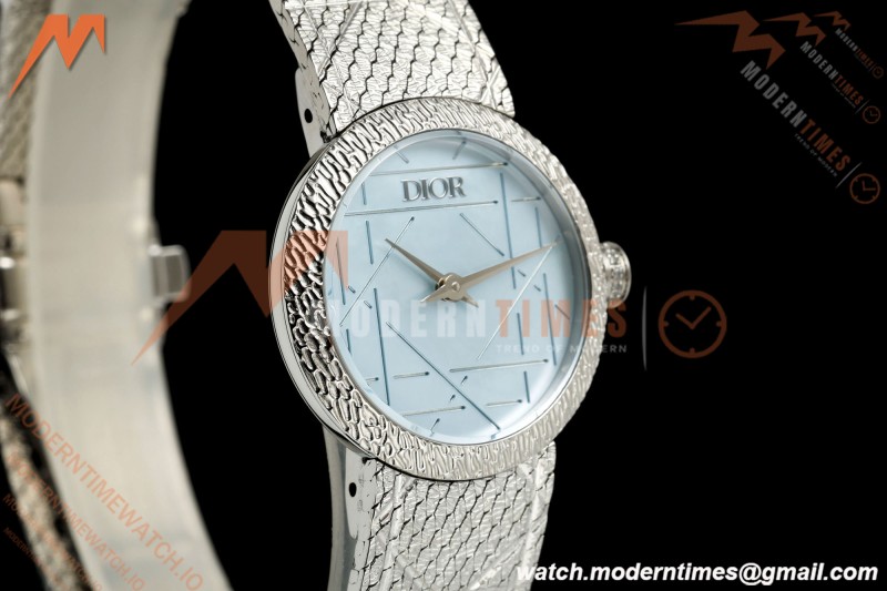 Dior - La D DE Dior 25mm SS/SS Blue Mother-of-Pearl Dial K11F Quartz