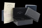 Franck Muller - Large Size Black Wooden Box Set with Full Set of Leather Clip, Pamphlet and Card