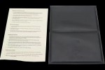 Franck Muller - Large Size Black Wooden Box Set with Full Set of Leather Clip, Pamphlet and Card
