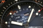 Blancpain - Fifty Fathoms 5054 Bathyscaphe Complete Calendar Moon Phases Black Ceramic Sunburst Blue DDDF A6654
