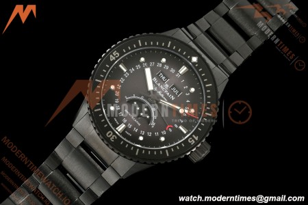 Blancpain - Fifty Fathoms 5054 Bathyscaphe Complete Calendar Moon Phases Black Ceramic Black Dial DDDF A6654