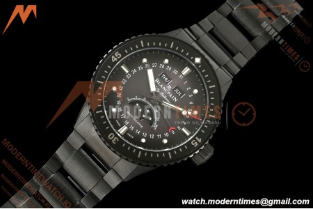 Blancpain - Fifty Fathoms 5054 Bathyscaphe Complete Calendar Moon Phases Black Ceramic Black Dial DDDF A6654