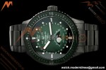 Blancpain - Fifty Fathoms 5054 Bathyscaphe Complete Calendar Moon Phases Black Ceramic Green Dial DDDF A6654 | 블랑팡 - 피프티 패덤즈 5054 바티스카프 컴플리트 캘린더 문페이즈 블랙 세라믹 그린 다이얼 DDDF A6654
