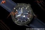 Blancpain - Fifty Fathoms 5054 Bathyscaphe Complete Calendar Moon Phases Black CER/NY Sunburst Blue DDDF A6654 | 블랑팡 - 피프티 패덤즈 5054 바티스카프 컴플리트 캘린더 문페이즈 블랙 CER/NY 선버스트 블루 DDDF A6654