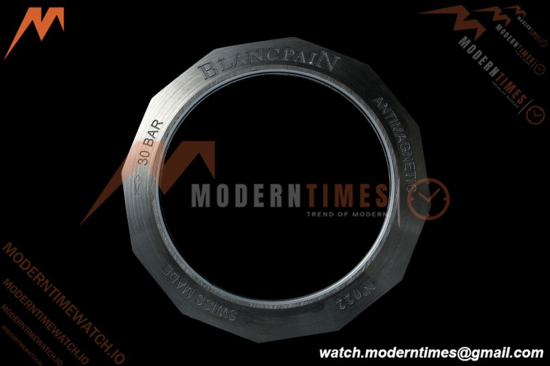 Blancpain - Fifty Fathoms 5054 Bathyscaphe Complete Calendar Moon Phases Black CER/NY Green Dial DDDF A6654