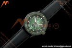 Blancpain - Fifty Fathoms 5054 Bathyscaphe Complete Calendar Moon Phases Black CER/NY Green Dial DDDF A6654