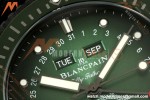 Blancpain - Fifty Fathoms 5054 Bathyscaphe Complete Calendar Moon Phases Black CER/NY Green Dial DDDF A6654