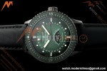 Blancpain - Fifty Fathoms 5054 Bathyscaphe Complete Calendar Moon Phases Black CER/NY Green Dial DDDF A6654