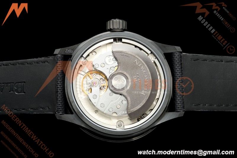 Blancpain - Fifty Fathoms 5054 Bathyscaphe Complete Calendar Moon Phases Black CER/NY Green Dial DDDF A6654