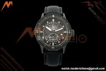 Blancpain - Fifty Fathoms 5054 Bathyscaphe Complete Calendar Moon Phases Black CER/NY Black Dial DDDF A6654