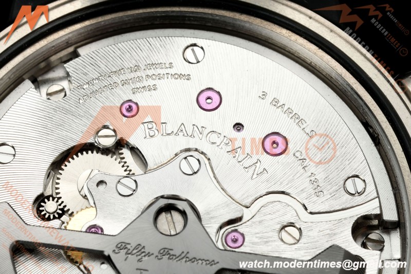 Blancpain - Fifty Fathoms Tech 5029 45mm Titanium CER/RU Black Dial DDF Cal.1315A Mod | 블랑팡 - 피프티 패덤즈 테크 5029 45mm 티타늄 CER/RU 블랙 다이얼 DDF Cal.1315A Mod