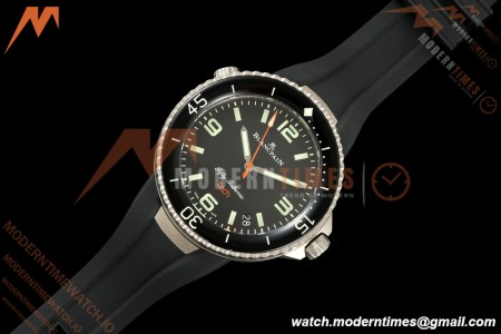Blancpain - Fifty Fathoms Tech 5029 45mm Titanium CER/RU Black Dial DDF Cal.1315A Mod