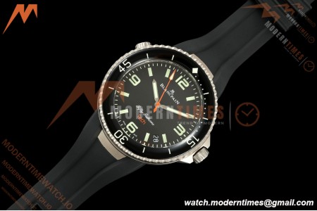Blancpain - Fifty Fathoms Tech 5029 45mm Titanium CER/RU Black Dial DDF Cal.1315A Mod