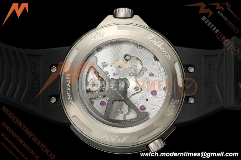 Blancpain - Fifty Fathoms Tech 5029 45mm Titanium CER/RU Black Dial DDF Cal.1315A Mod | 블랑팡 - 피프티 패덤즈 테크 5029 45mm 티타늄 CER/RU 블랙 다이얼 DDF Cal.1315A Mod