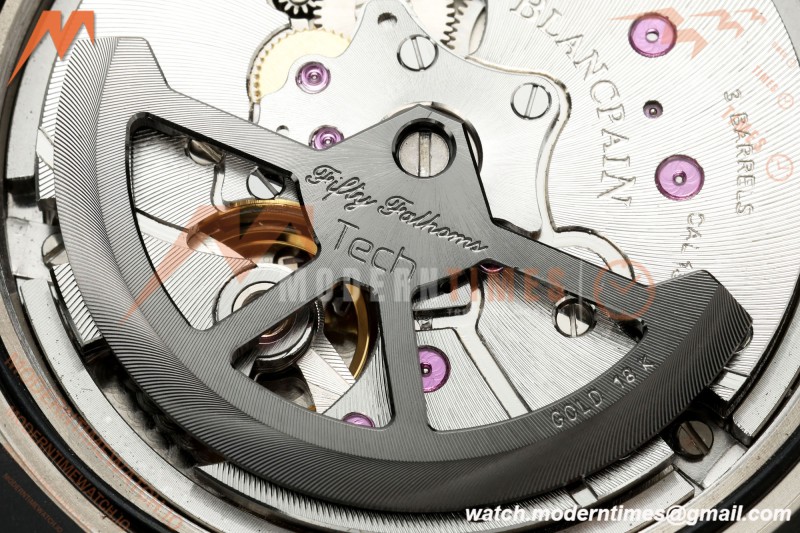 Blancpain - Fifty Fathoms Tech 5029 45mm Titanium CER/RU Black Dial DDF Cal.1315A Mod | 블랑팡 - 피프티 패덤즈 테크 5029 45mm 티타늄 CER/RU 블랙 다이얼 DDF Cal.1315A Mod
