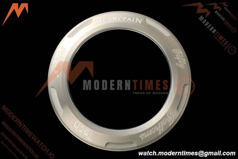 Blancpain - Fifty Fathoms Tech Ocean Commitment IV 5029A 45mm Titanium CER/RU Black Dial DDF Cal.1315A Mod