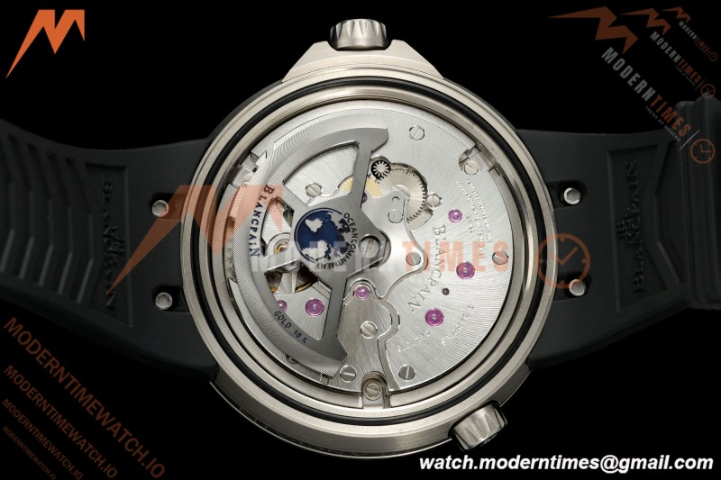 Blancpain - Fifty Fathoms Tech Ocean Commitment IV 5029A 45mm Titanium CER/RU Black Dial DDF Cal.1315A Mod