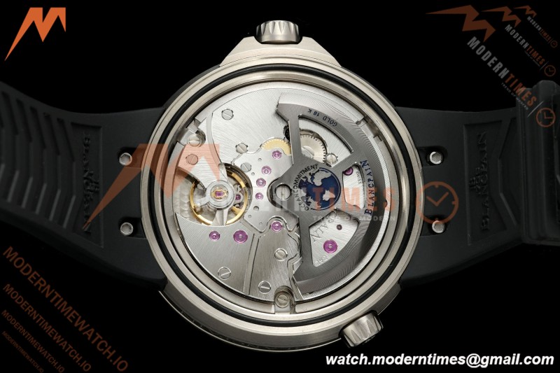 Blancpain - Fifty Fathoms Tech Ocean Commitment IV 5029A 45mm Titanium CER/RU Black Dial DDF Cal.1315A Mod