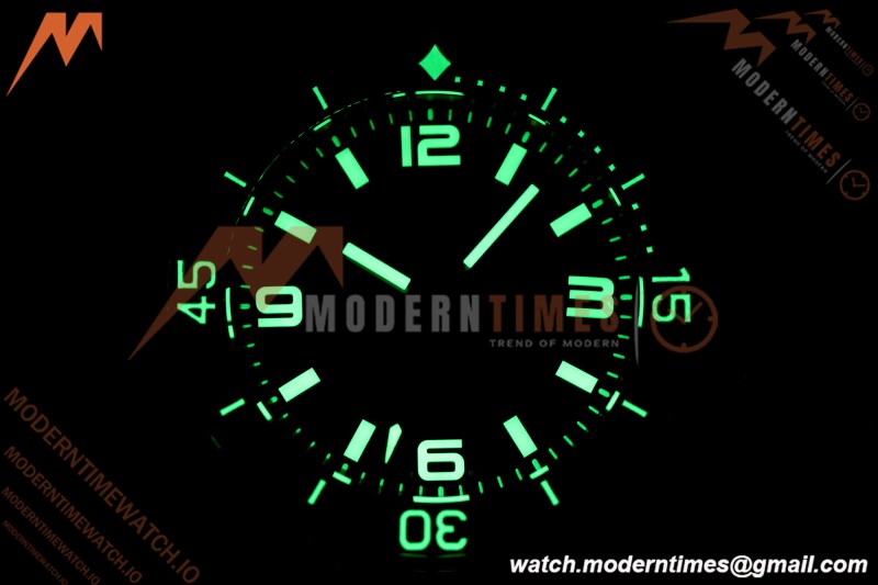 Blancpain - Fifty Fathoms Tech 5029 45mm Titanium CER/WHT/RU Black Dial DDF Cal.1315A Mod