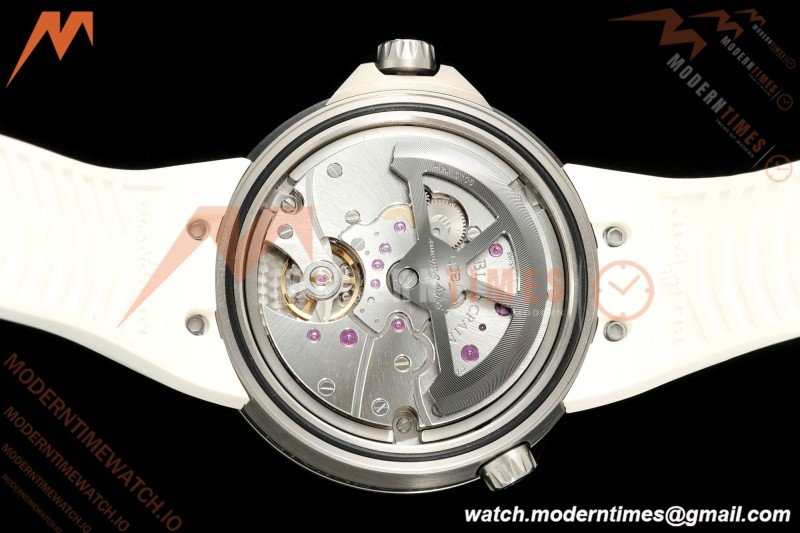 Blancpain - Fifty Fathoms Tech 5029 45mm Titanium CER/WHT/RU Black Dial DDF Cal.1315A Mod