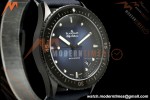 Blancpain - Fifty Fathoms 5000A 43.6mm Bathyscaphe Black Cer/NY Sunburst Blue DDDF A1315