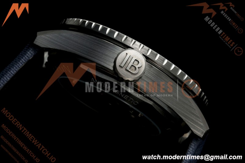 Blancpain - Fifty Fathoms 5000A 43.6mm Bathyscaphe Black Cer/NY Sunburst Blue DDDF A1315