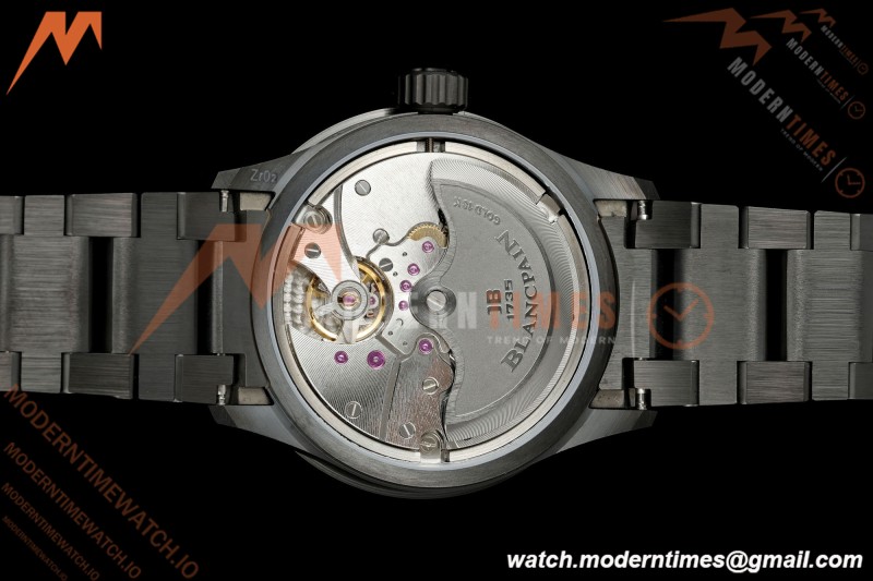 Blancpain - Fifty Fathoms 5000 43.6mm Bathyscaphe Black Cer/Cer Sunburst Gray Dial DDDF A1315