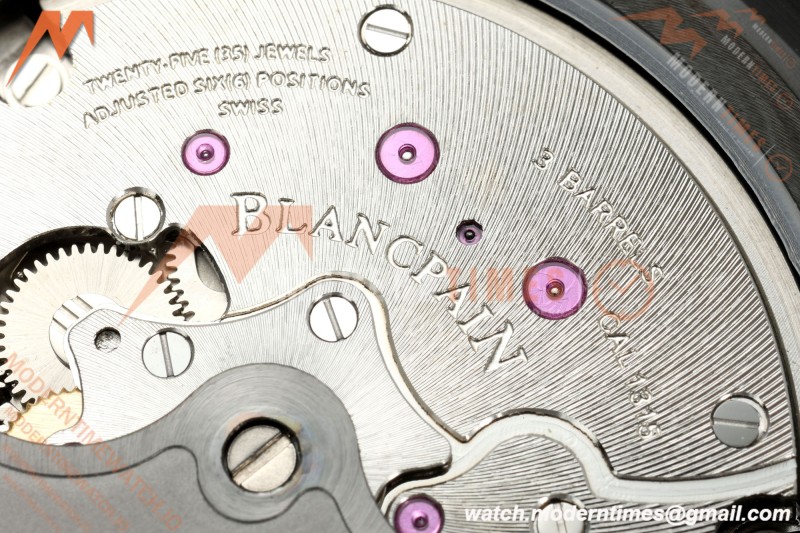 Blancpain - Fifty Fathoms 5000 43.6mm Bathyscaphe Black Cer/Cer Sunburst Gray Dial DDDF A1315