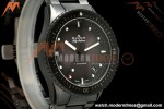 Blancpain - Fifty Fathoms 5000 43.6mm Bathyscaphe Black Cer/Cer Sunburst Gray Dial DDDF A1315