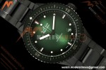 Blancpain - Fifty Fathoms 5000 43.6mm Bathyscaphe Green Cer/Cer Sunburst Green Dial DDDF A1315