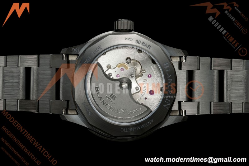 Blancpain - Fifty Fathoms 5000 43.6mm Bathyscaphe Green Cer/Cer Sunburst Green Dial DDDF A1315
