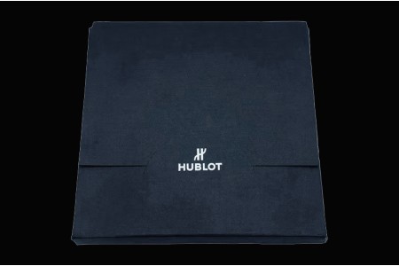 Hublot - Black Wooden Box Set with See-through Window and Full Set of Booklet and Card