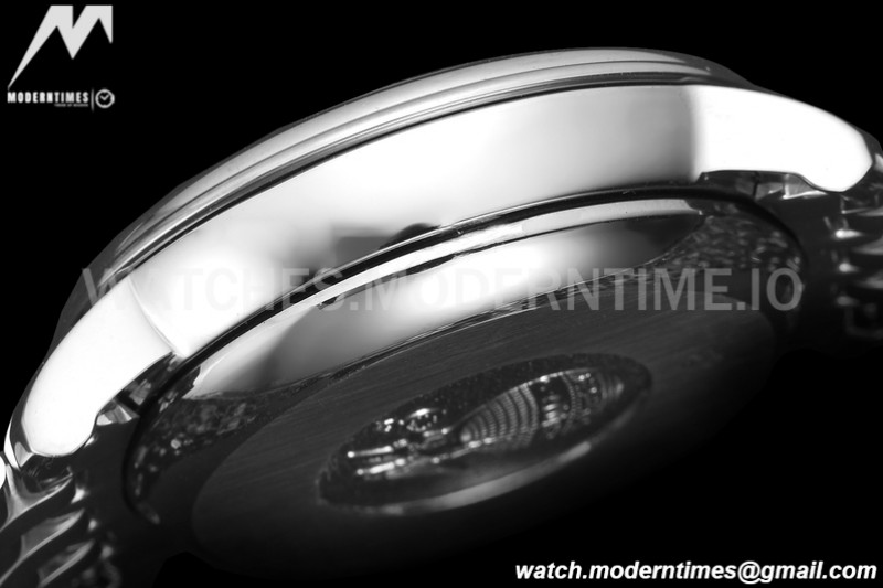 Omega - De Ville Prestige Ladies 32.7mm SS/SS White Textured GDF MY8215