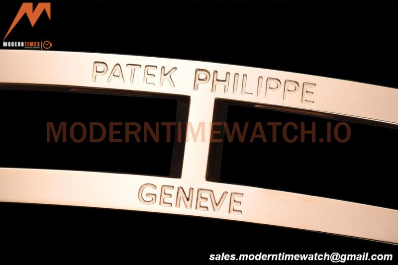 Patek Philippe - Nautilus Automatic 40mm 5711R Diamond RG/RG Wht/Dia PPF A324