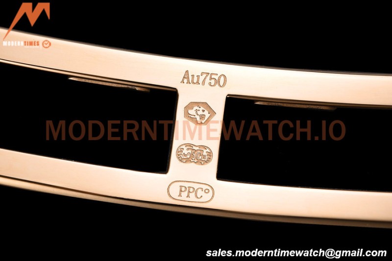 Patek Philippe - Nautilus Automatic 40mm 5711R Diamond RG/RG Wht/Dia PPF A324