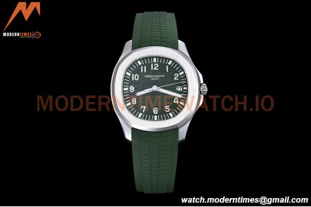 Patek Philippe - Aquanaut 5168G 42mm SS/Green RU Green/Num ZF V3 A324