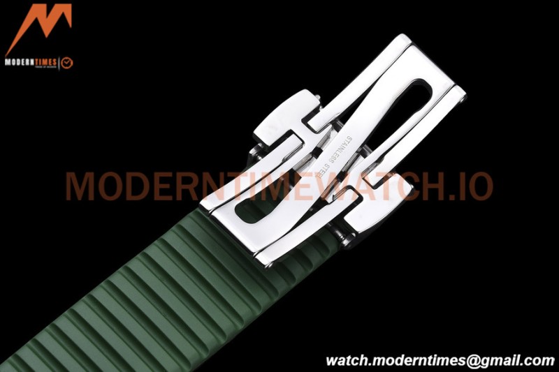 Patek Philippe - Aquanaut 5168G 42mm SS/Green RU Green/Num ZF V3 A324