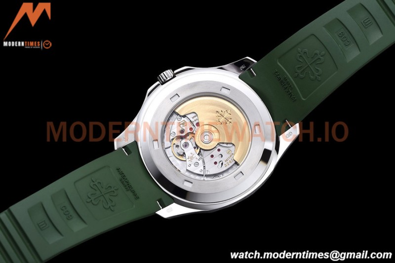 Patek Philippe - Aquanaut 5168G 42mm SS/Green RU Green/Num ZF V3 A324