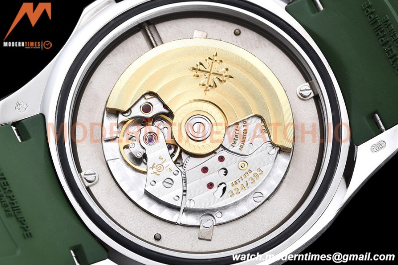 Patek Philippe - Aquanaut 5168G 42mm SS/Green RU Green/Num ZF V3 A324