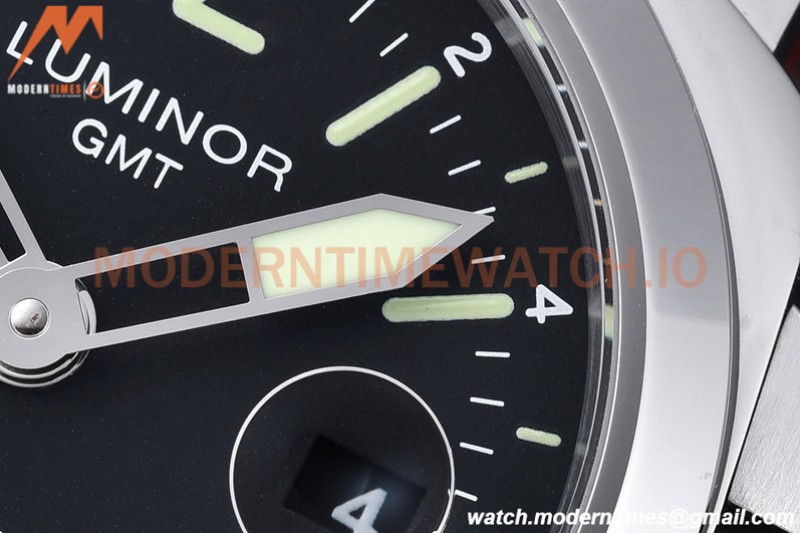 Panerai - PAM088 Luminor GMT Automatic 44mm SS/LE Black VSF A7750