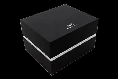 IWC - Black Wooden Box Set Top 1:1 Version with Full Set of Booklets and Card