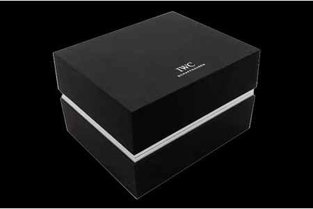 IWC - Black Wooden Box Set Top 1:1 Version with Full Set of Booklets and Card