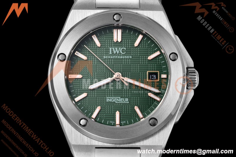 IWC - Ingenieur Automatic 40mm IW328908 SS/SS Green GDF MY8215