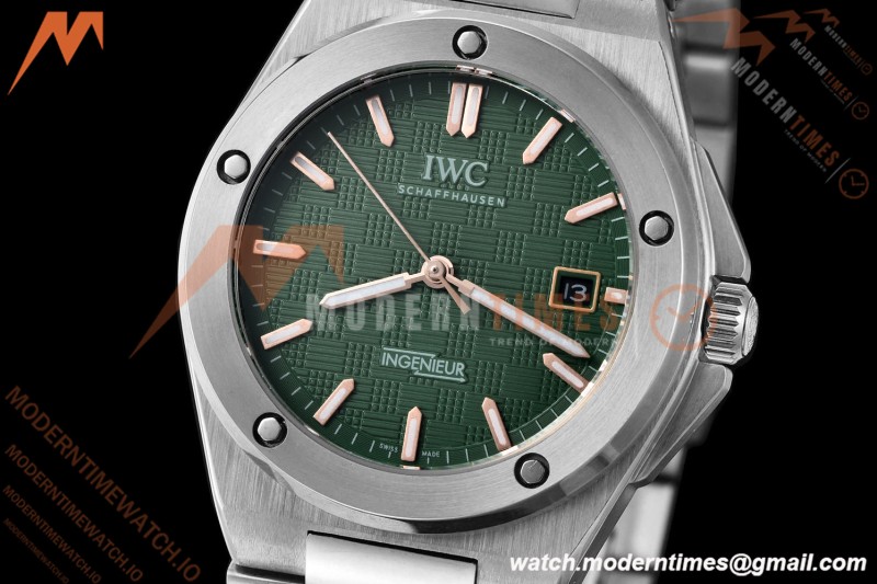 IWC - Ingenieur Automatic 40mm IW328908 SS/SS Green GDF MY8215