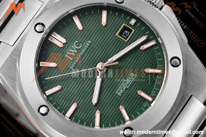 IWC - Ingenieur Automatic 40mm IW328908 SS/SS Green GDF MY8215
