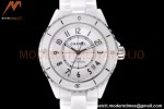 Chanel - J12 38MM Automatic White Cer/Cer BVF Cal 12.1